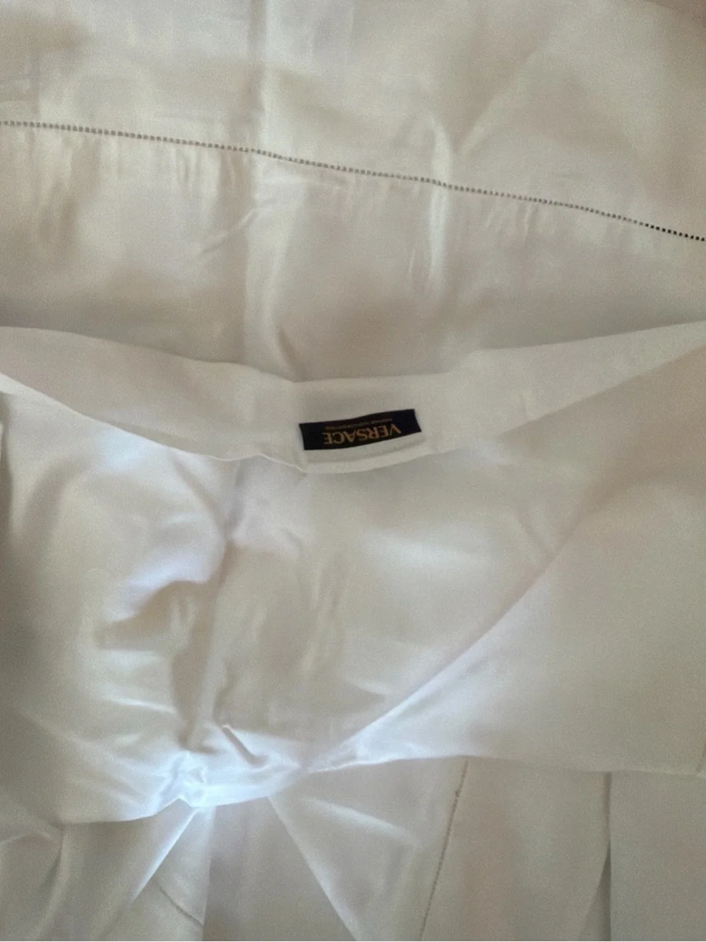 Vintage Versace White King Set IOB Pristine Condition